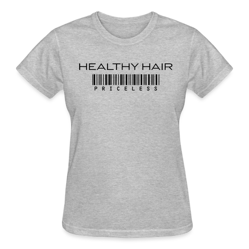 Healthy Hair Priceless T-Shirt - heather gray