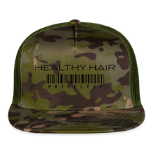 Load image into Gallery viewer, Trucker Gray Cap - MultiCam\green
