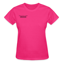 Load image into Gallery viewer, Mock White T-Shirt - fuchsia
